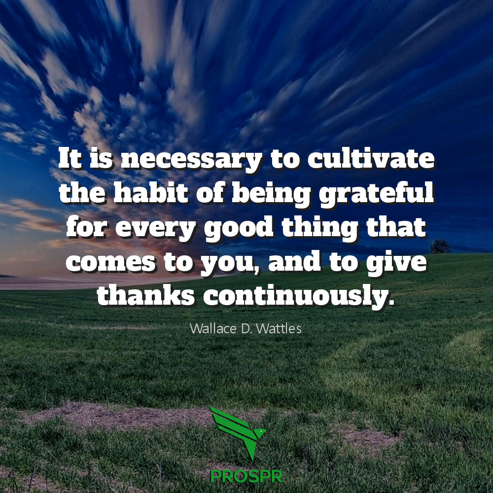 PROSPRBRAND's tweet image. Gratitude is the best attitude! 

#gratitude #thanks #happiness #happy #thankful