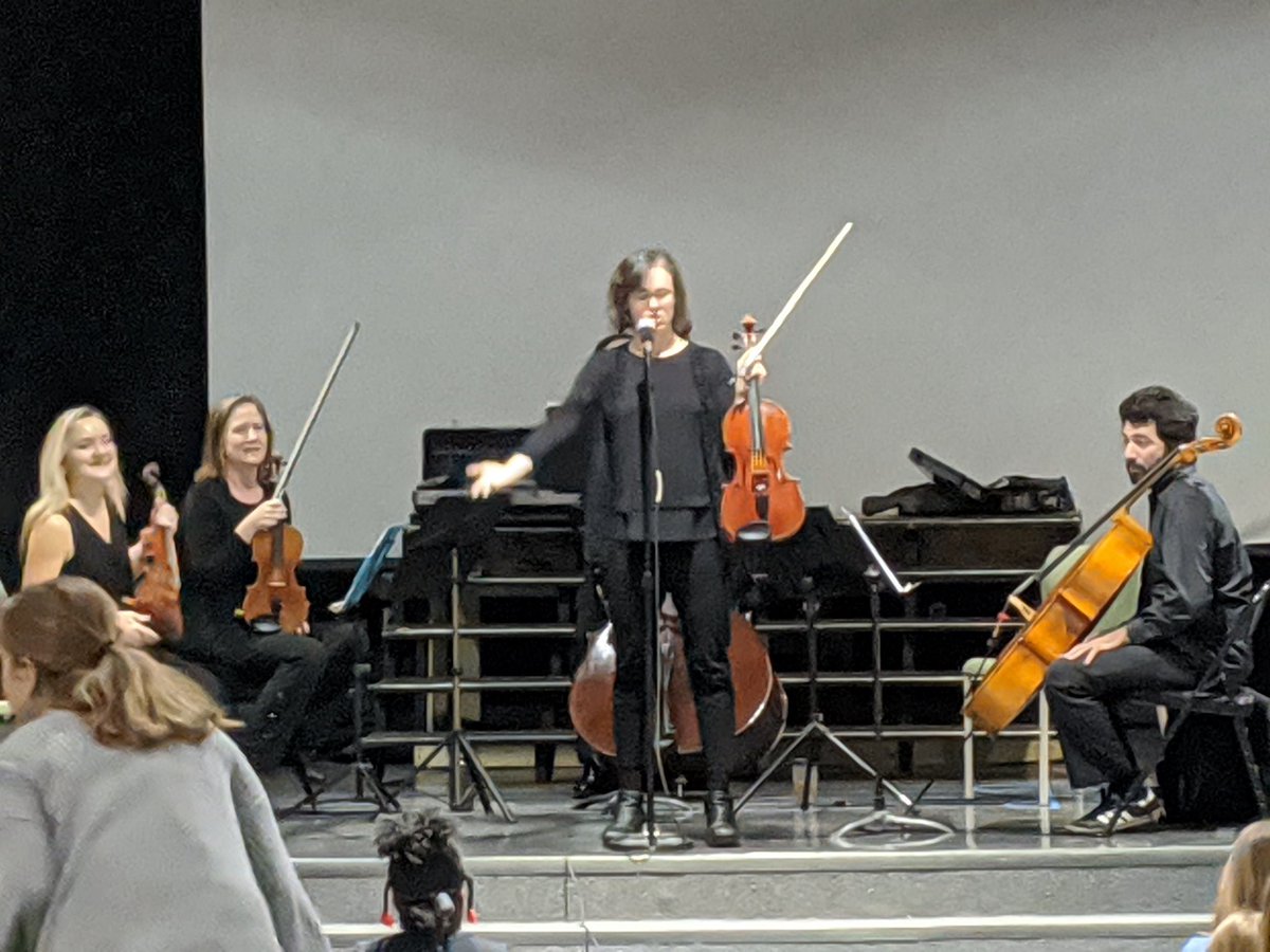 Conti_CLX's tweet photo. Third grade #clxleaders are grateful for @AvlSymphony and their beautiful strings performance. There truly is #NoPlaceLikeJones #theACSway https://t.co/JzOd0XKzFV