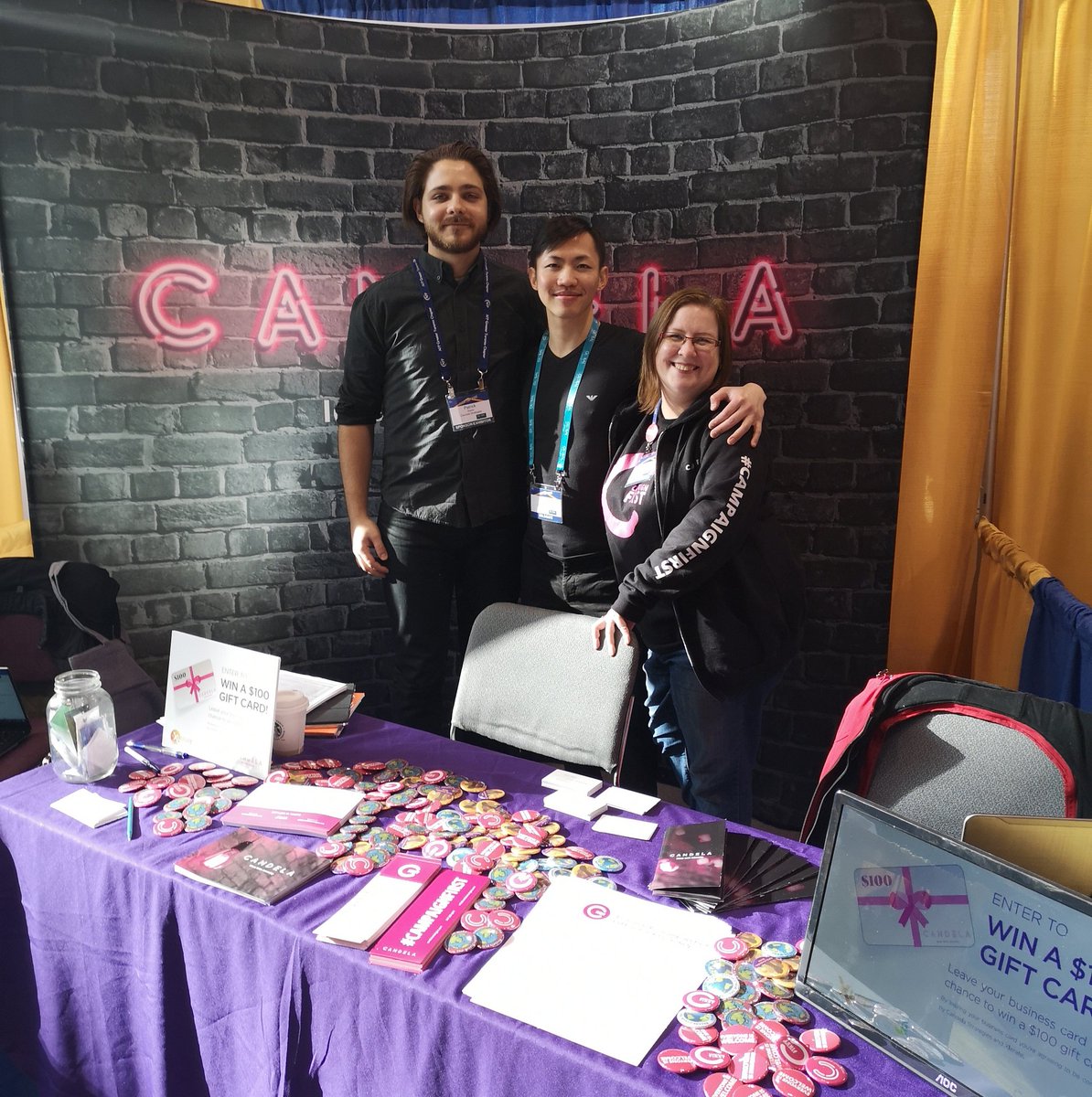 candela_strat's tweet photo. Day 2 of #AFPCongress2019! Come by, let's chat, grab a button. #campaignfirst https://t.co/UF8U9gix7g