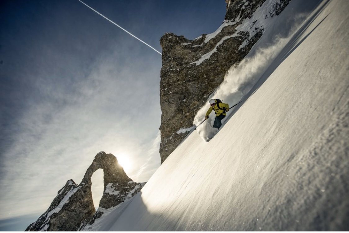 LivSansoz's tweet photo. When your first days of skiing are this good and you can’t wait for what is coming next! 😋
📷 @Domdaher
#TimeToPlay #PlayMinded @salomonfreeski https://t.co/dNOPssV3ql