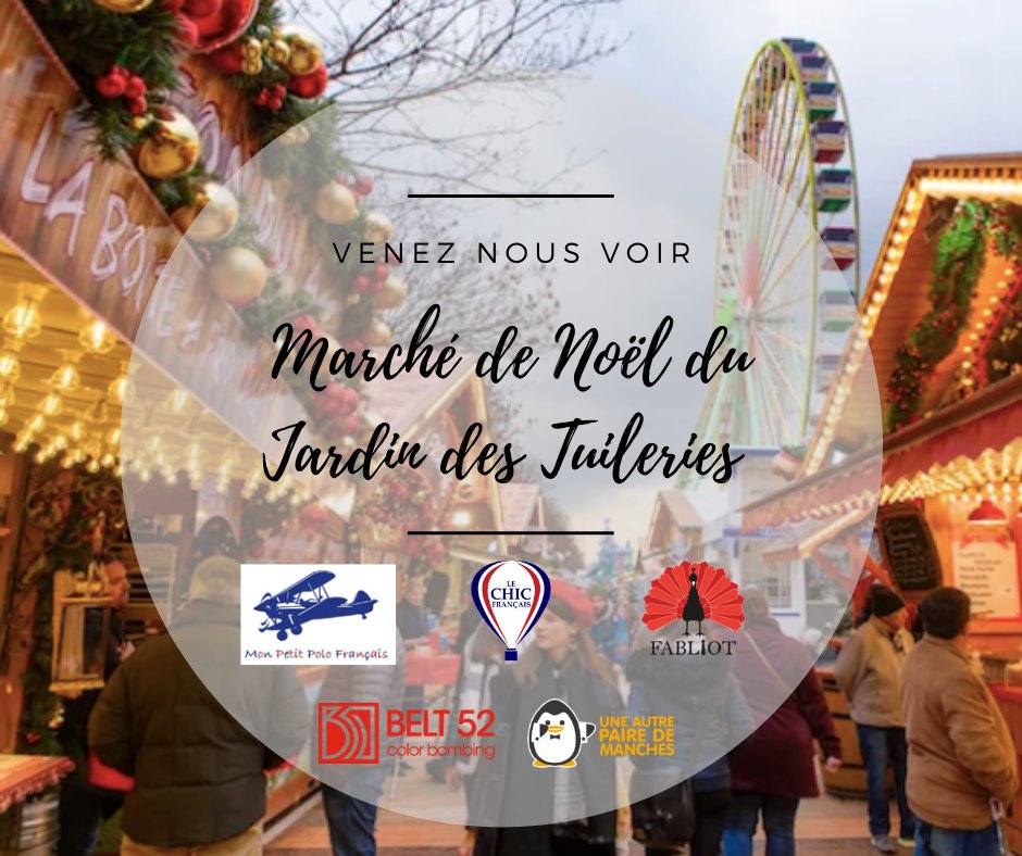 Fabliot's tweet photo. Venez nous retrouver jusqu’au 5 décembre au formidable #MarchédeNoël du Jardin des #Tuileries !
Venez préparer vos cadeaux et découvrir tous nos produits chics et élégants. Nos noeuds papillon (en plume, bois, tricot de soie) et cravates n'attendent que vous !  #lechicfrançais https://t.co/dFjHC8JcFc