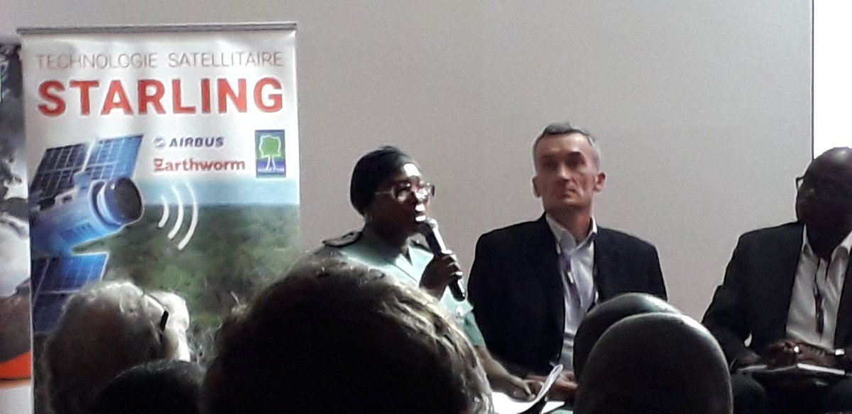JeffAmann_'s tweet image. #SARA2019 l La solution technologique satellitaire &quot;Starling cacao&quot; a permet une nette estimation de 58 % de forêt intacte dans la forêt classée du #Cavally contre 75 % annoncée au départ par la #SODEFOR.
#CIV225 🇨🇮 #Starling #Airbus #AFD