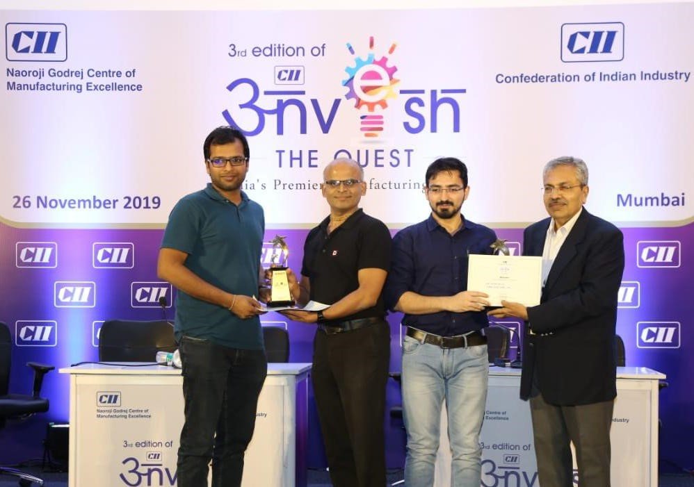 CIIEvents's tweet image. CII congratulates the winning team of the 3rd edition of the 
@CII_CME #Anvesh 2019: India’s Premier Manufacturing Quiz @HeroMotoCorp 🏆 #CII4WR