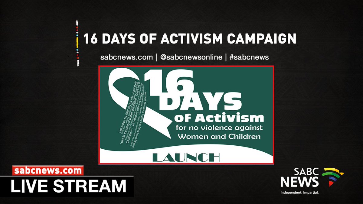 SABCTindzaba's tweet photo. Umkhankaso i-16 DAYS OF ACTIVISM FOR NO VIOLENCE AGAINST WOMEN AND CHILDREN ngumkhankaso wekulwisana nekuhlukunyetwa kwalabasikati nebantfwana. Ingabe imikhankaso lefana nalena iyasita yini? Tfumela umbono wakho nhe whatsapp video ku: 0635178694 #sabcnews #No2Violence #No2Abuse https://t.co/gBYOvnVJa6