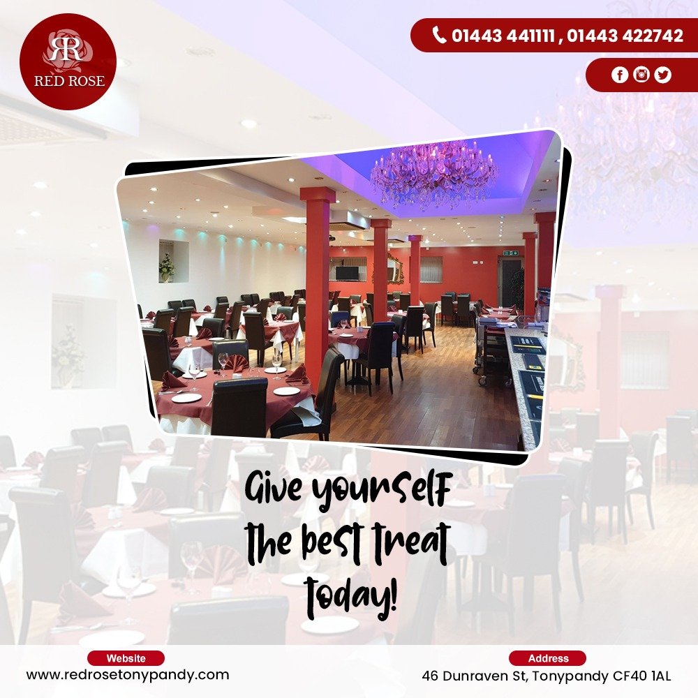 RedTonypandy's tweet photo. Give yourself the best treat today at Red Rose.
We provide a plethora of delicious and hygienic foods.

🏨 46 Dunraven St, Tonypandy, CF40 1AL
☎ 01443 441111, 01443 422742
🌐 https://t.co/xx5DF75Uzd

#tasty #food #bestfood #foodies #foodlovers #restaurant #redrose #tonypandy https://t.co/oaAw8G0irw