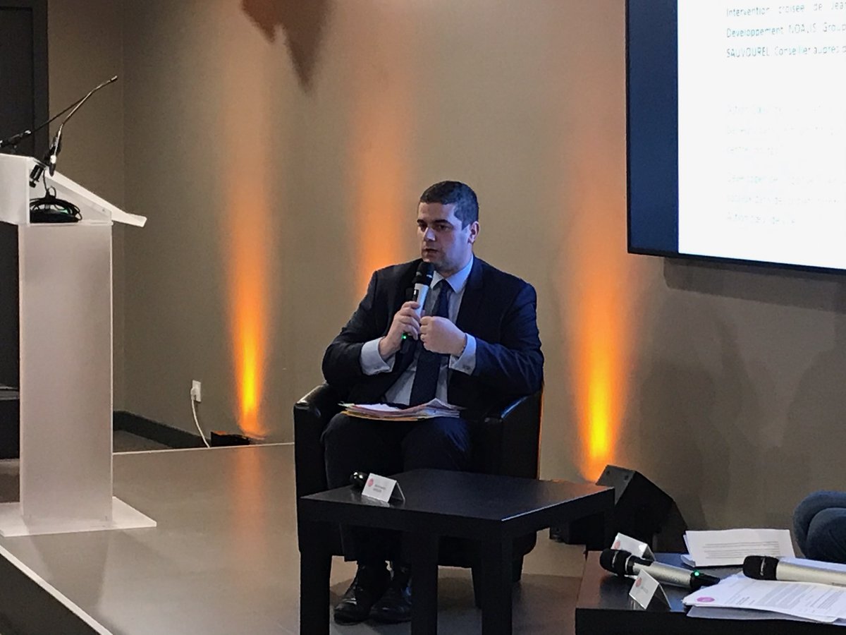 M Deshoulières @Noalis organisme ayant 80% de son patrimoine en territoire détendu évoque les 9 villes éligibles @actioncoeurdeville : 20 à 30 logements livrés par an sur 10 à 15 opérations; une équipe dédiée avec deux personnes