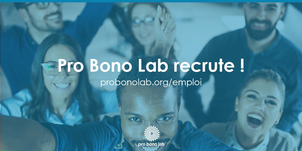 🚨 ALERTE 🚨 ON RECRUTE | Nous recherchons un.e responsable Développement et Conseil prêt.e. à intégrer une équipe dynamique tjrs à l'affût de nouveaux projets !
📍: Clichy
⏰: Poste en CDI, dès janv. 2020
Et si c'était vous ? Postulez dès maintenant !
➡️ probonolab.org/emploi