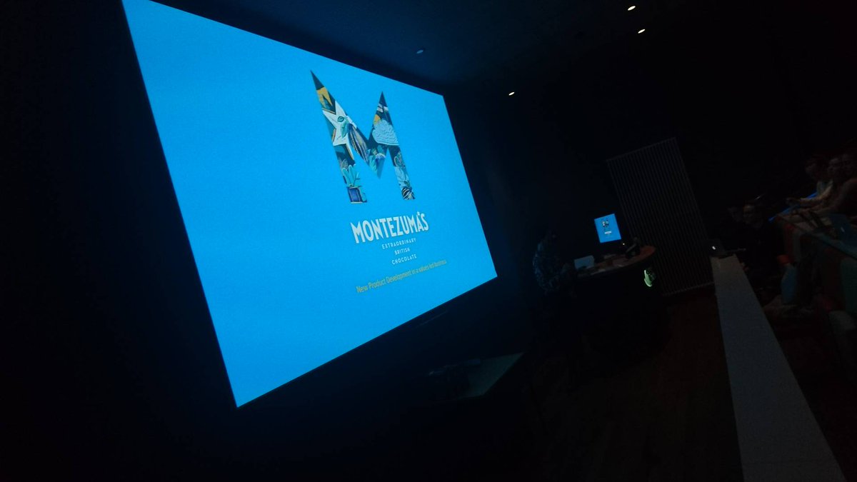 chitalksbiz's tweet photo. Lots of chocolate from @montezumas that's a great way to enjoy a talk from the founder, Helen Pattinson, interesting with a choc fix #chiproud https://t.co/vzAwoZfB5s