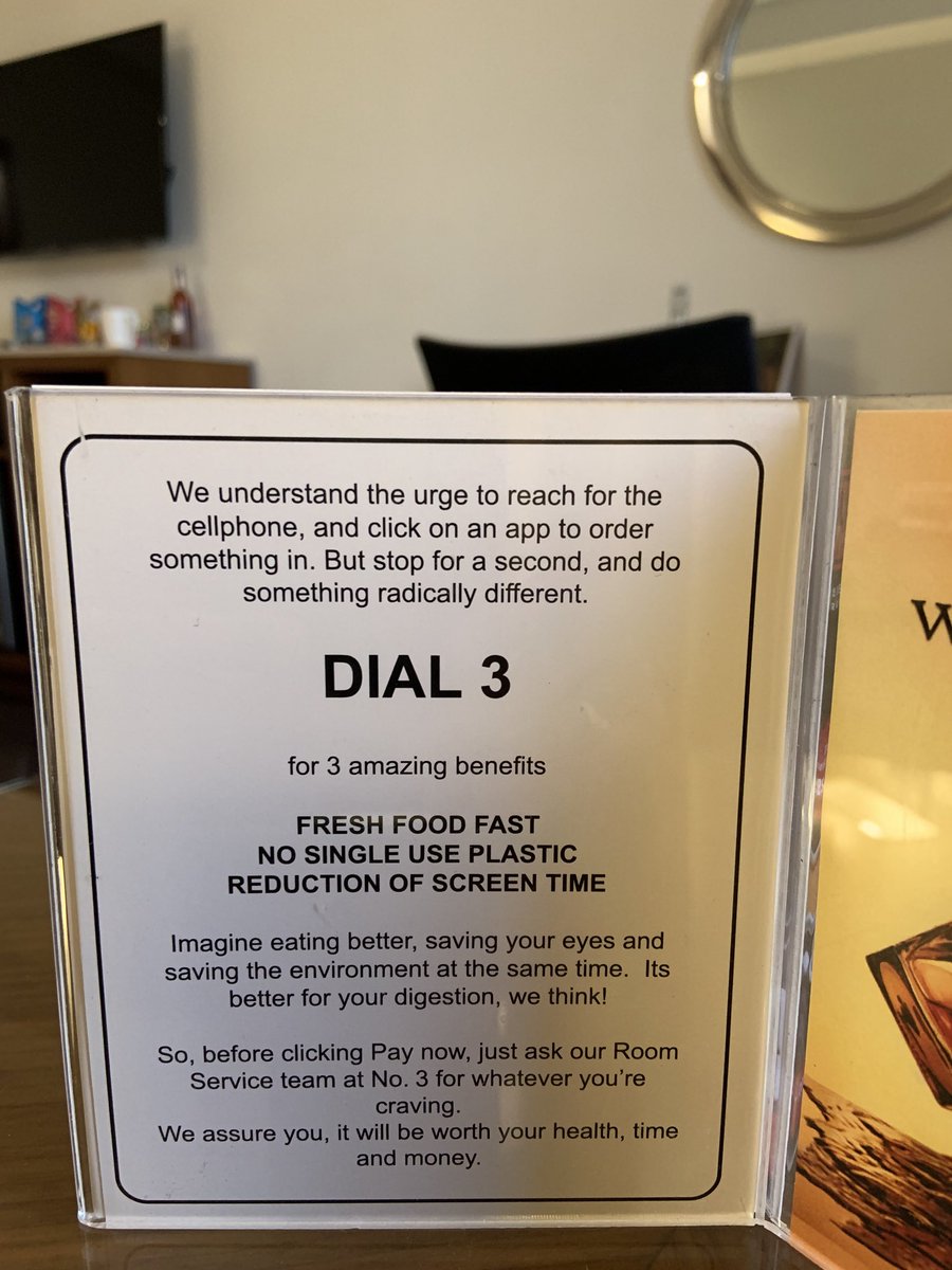 mohitoz's tweet image. With fewer hotel guests ordering expensive room service and opting for the likes of ⁦@swiggy_in⁩ and ⁦@ZomatoIN⁩ this is how one hotel responds... don’t miss the reasons why one should order in and avoid apps 🙃#DigitalImpact