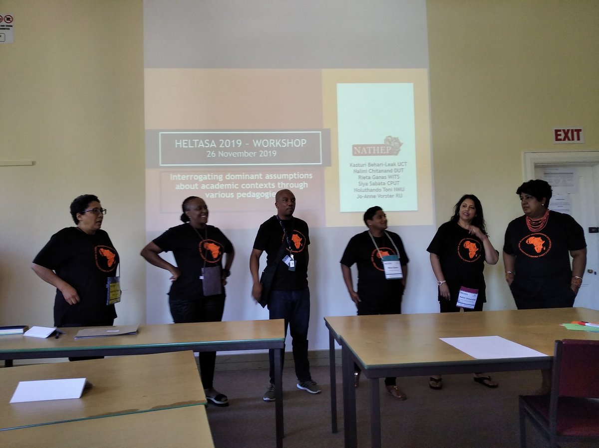 My first #HELTASA2019 conference as a lecturer working in #SouthAfrica. Grateful for being here with colleagues from many different #SouthAfrican ues. <a href="/CHERTL_RU/">CHERTL</a>