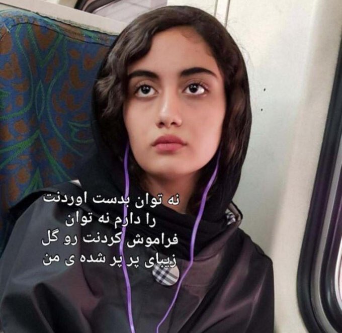 Her name is Nikta Esfandani, she was only 14yrs old. Shot in the head on Nov 16 in Tehran's Sattar khan district. Her family was told since she's a minor, they don't have to pay for the bullet!Welcome to Iran under the mullahs for 40yrs. Rest In Peace  #IranProtests