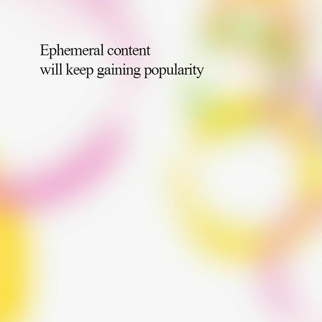 vichaarbox's tweet photo. #SocialMediaTrend2020 #GetSocialWithVichaarBox

Ephemeral content is something that is available only for a short duration and disappears afterward. Instagram and Snapchat Stories are perfect examples of this type of content.

Today, people’s attention s… https://t.co/Tp7PgVpxlH https://t.co/cckBoUrJrO