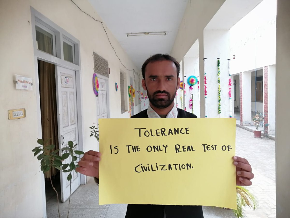 TFTolerance's tweet image. TFT Team from University of Lakki Marwat celebrated the International Day of Tolerance in their University by giving the messages of Tolerance to built a more tolerant Pakistan.

#HumaraAzm
#Srengthening_Student_Bodies
#TogetherForTolerance
#TeamLakkiMarwat