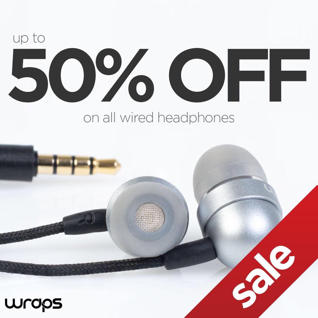 Check out our discounts on our award winning earphone ranges at mywraps.com!

#discounts #blackfriday #christmas #presents #gadgets #awardwinning #quality #earphones #headphones #tech #fashiontech