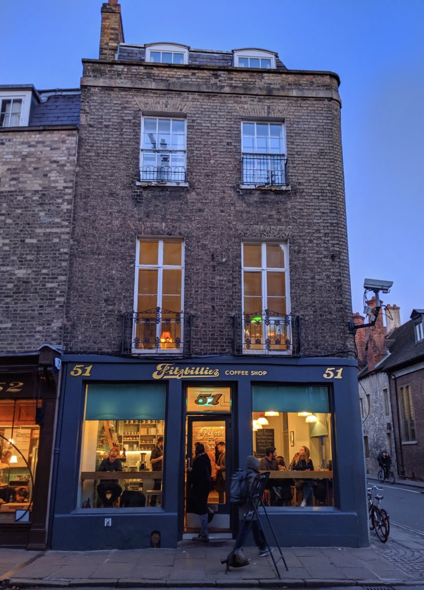 HICambridge's tweet image. Time for coffee! 😉☕️

📍Fitzbillies