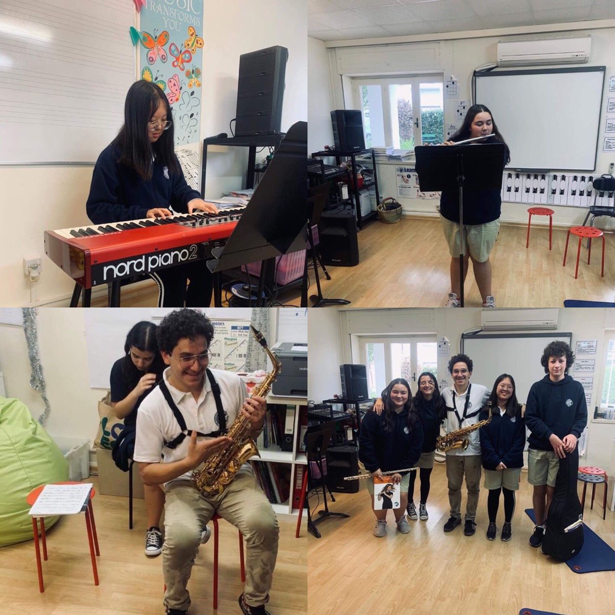 #AISCyprus Congratulations to all our musicians who performed in the lunchtime recital today. These concerts are such a treat for us.