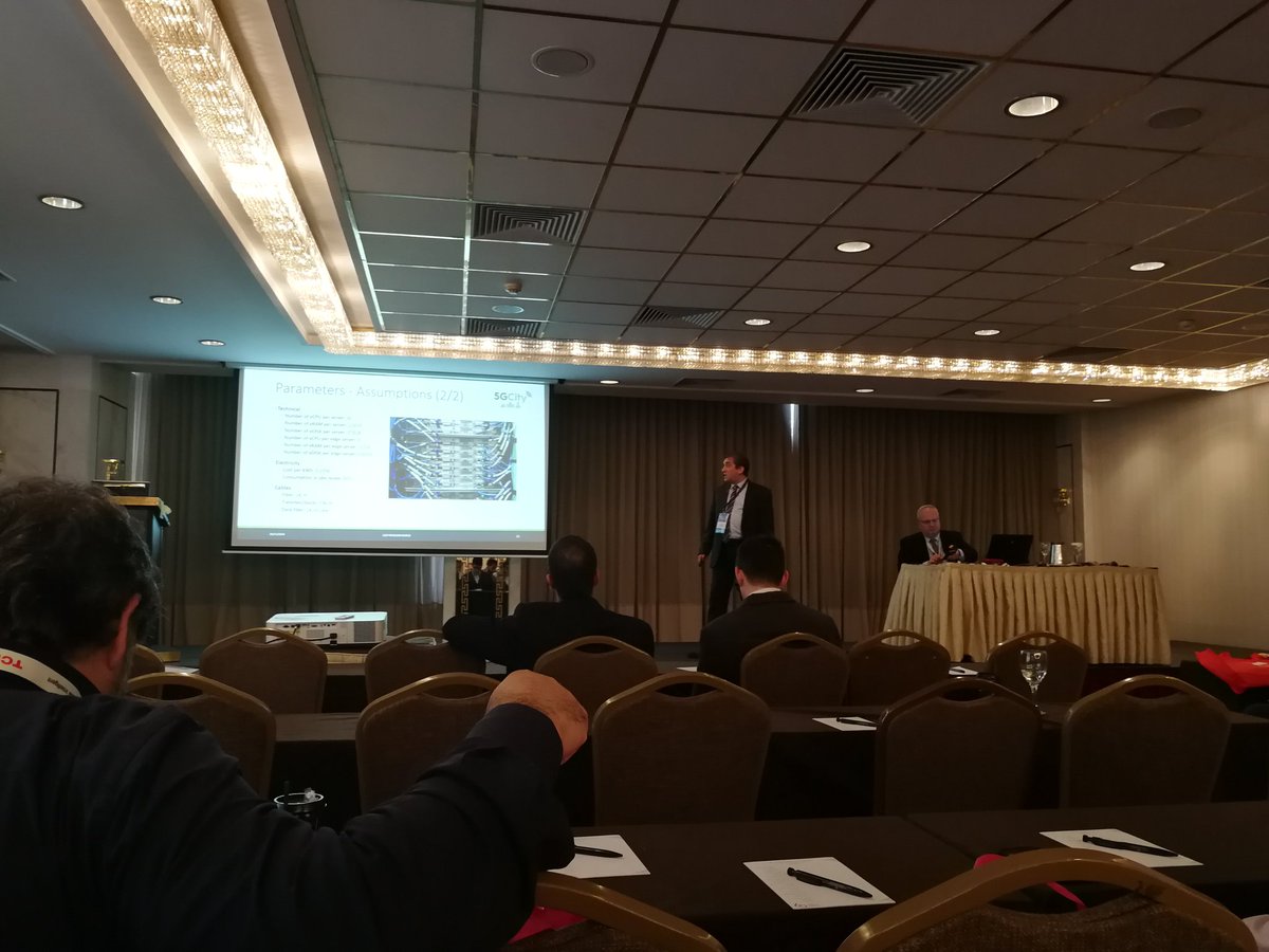Presenting the results of the techno-economic analysis of immersive video services for the <a href="/5GCity/">5GCity</a> at @INFOCOMWORLD. <a href="/EU_H2020/">Horizon 2020</a> <a href="/5GPPP/">5GPPP</a> #5G #Impact #athens