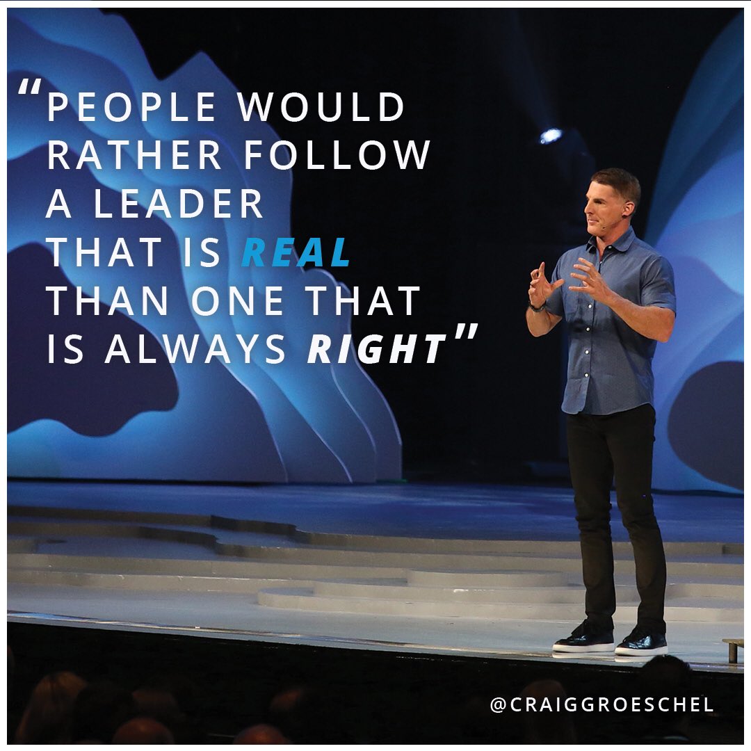 _PhilipYan's tweet photo. People would rather follow a leader that is real than one that is always right  #leadership
https://t.co/aIMxTHFD4N https://t.co/iIEP4VusVg