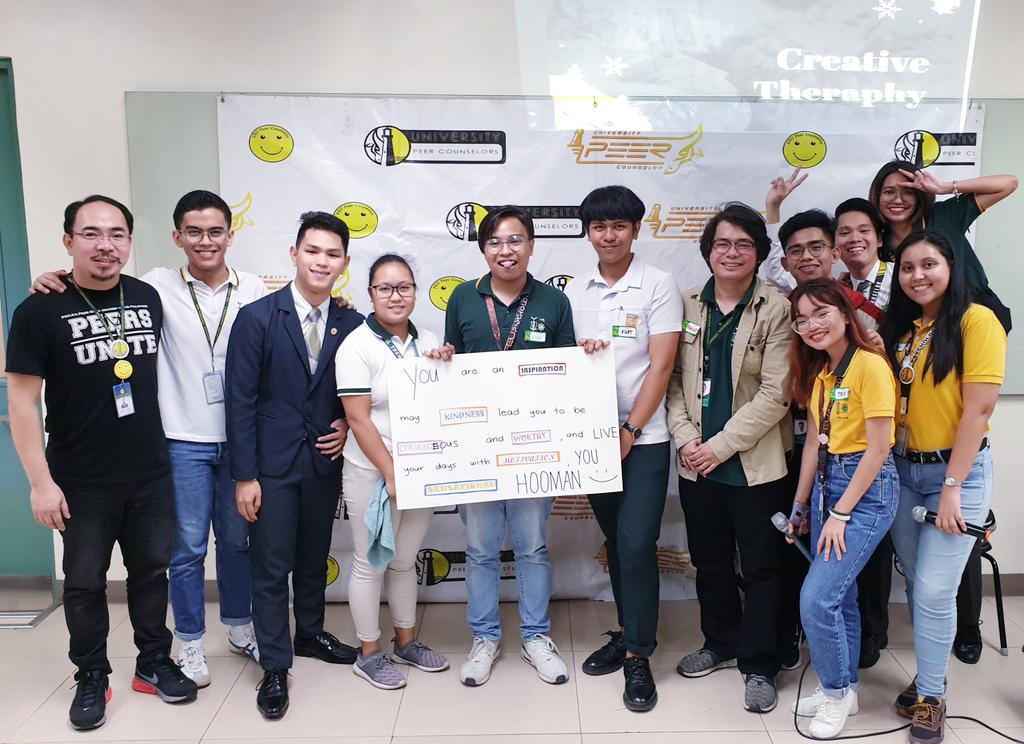 FEUPeers's tweet photo. FEU University Peer Counselors concluded the semester with an interactive event entitled: “One Festive ExPEERience”, held on November 25, at the NRH Rooms 101-103.
Happy Holidays, PeerKada!
#ExPEERienceInclusivity #GreatCrowd #Attentive #Participative #PeerFam https://t.co/jWYdLg7MI8