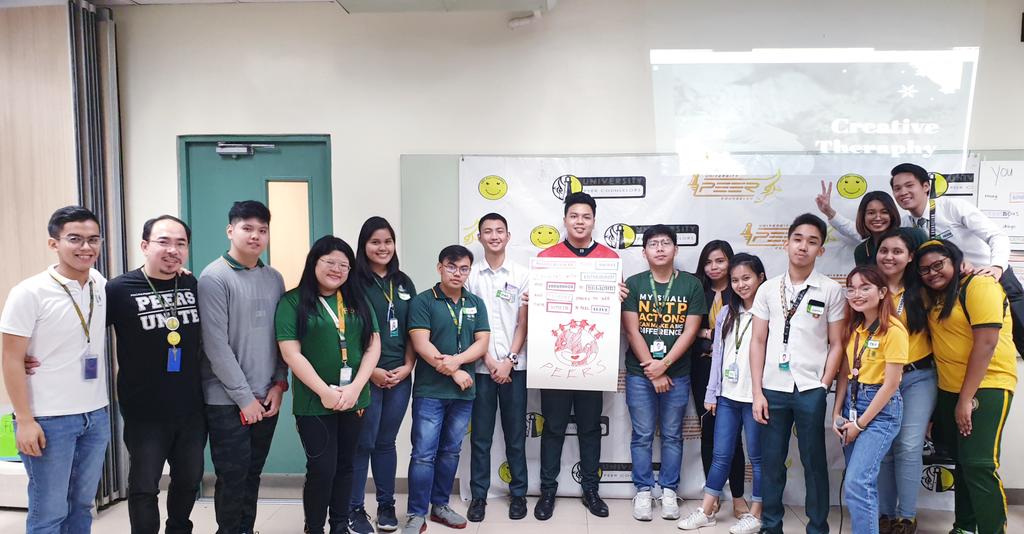 FEUPeers's tweet photo. FEU University Peer Counselors concluded the semester with an interactive event entitled: “One Festive ExPEERience”, held on November 25, at the NRH Rooms 101-103.
Happy Holidays, PeerKada!
#ExPEERienceInclusivity #GreatCrowd #Attentive #Participative #PeerFam https://t.co/jWYdLg7MI8