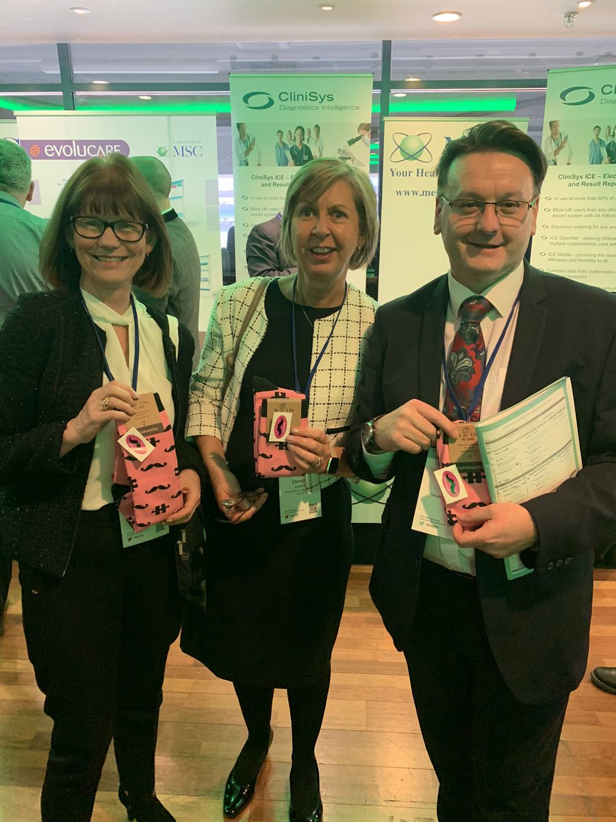 shinyshella's tweet photo. The gifting has begun #pinksocks #hisi19 Its absolutely great to see all the wonderful people working in healthcare in ireland and the fantastic work they’re doing. @tweettiwoo @HISI_Ireland @dtwall1 @marycleary21 @RobertHouraghan @eHealthIreland @loretto_grogan @OHT_Ireland https://t.co/pn2jwasDPI