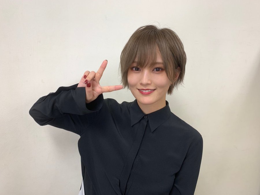 山本彩ショート画像がかわいい 美容院でのセット オーダー方法を紹介 庭ブログ
