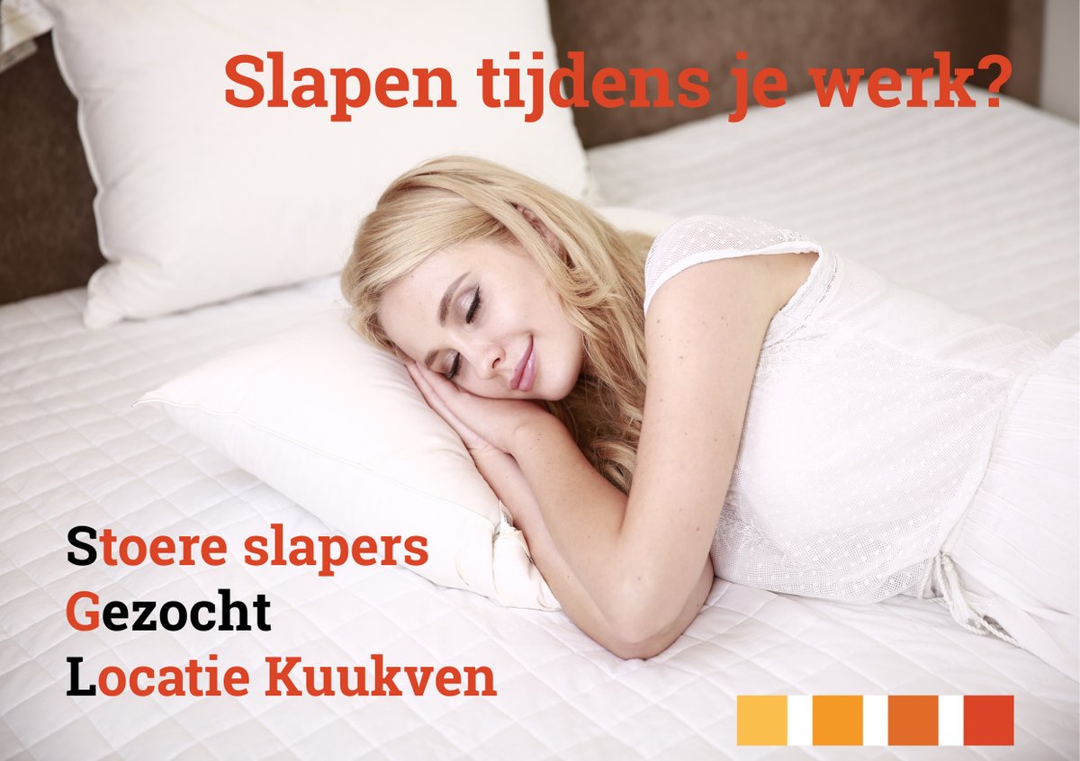 * Vacature * Wil jij slapen tijdens je werk? Wij zoeken een medewerker slaapdienst voor ons woonbegeleidingscentrum (WBC) Kuukven in Baarlo. Lees meer: bit.ly/34mKLas