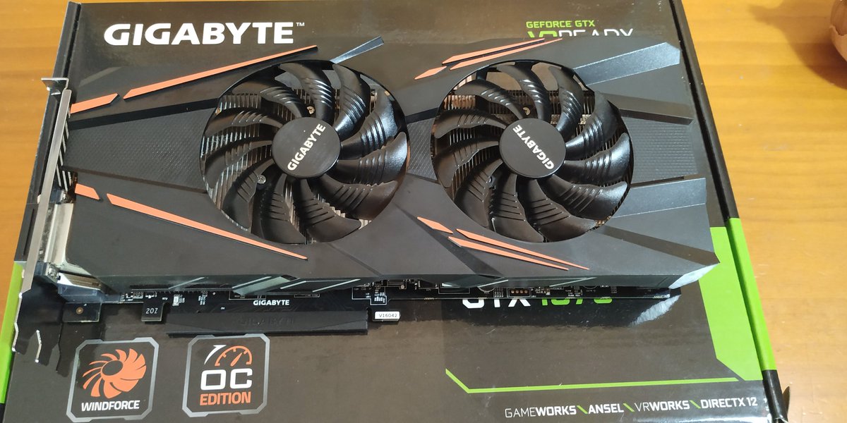 Pac_Coello's tweet photo. En venta GTX 1070 WINDFORCE OC 8G .Ensamblador GIGAByte ....en perfecto estado. 

interesados por P.M. https://t.co/mpJWdiI8aI