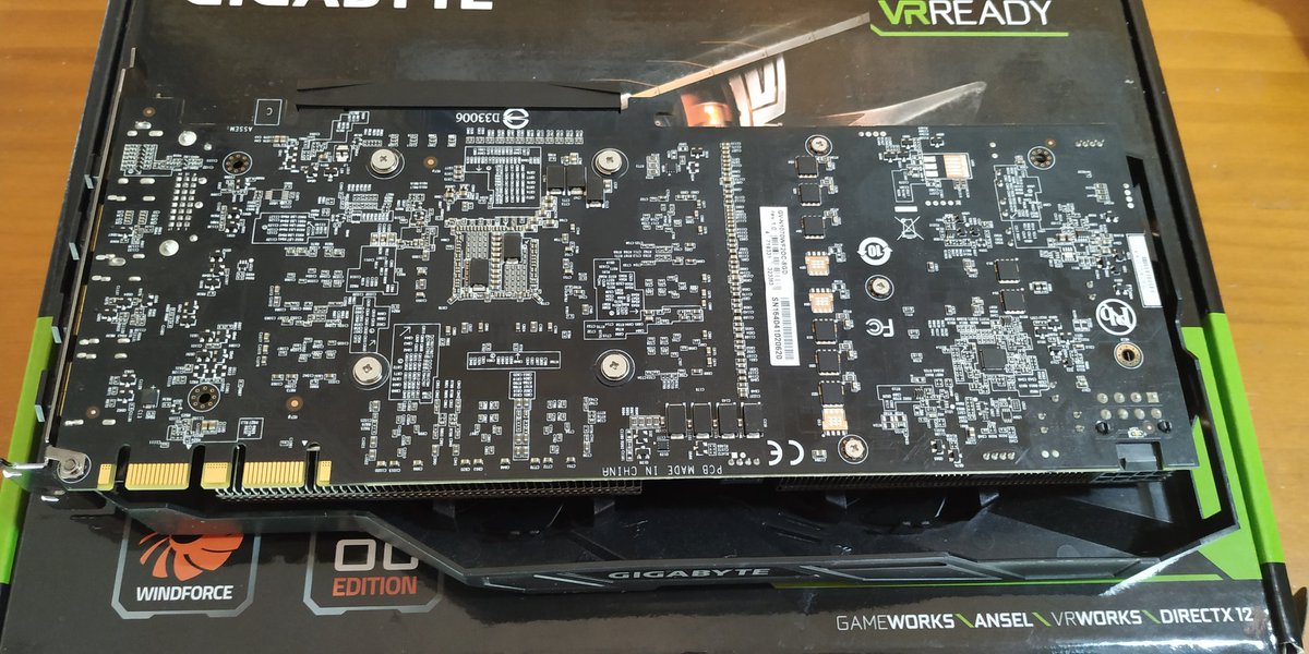 Pac_Coello's tweet photo. En venta GTX 1070 WINDFORCE OC 8G .Ensamblador GIGAByte ....en perfecto estado. 

interesados por P.M. https://t.co/mpJWdiI8aI