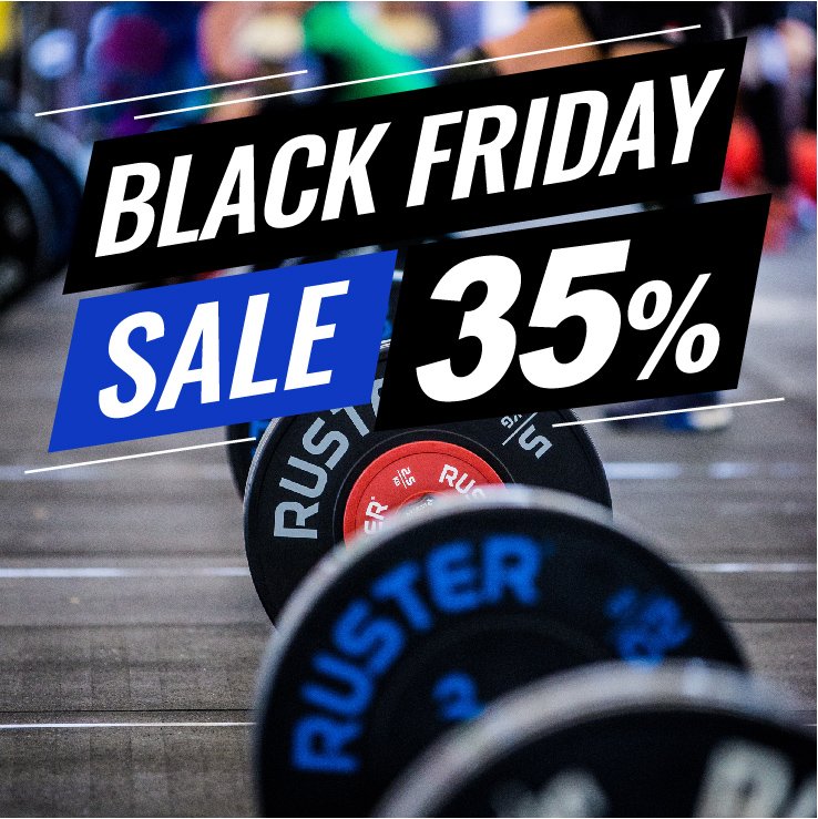 Black Friday!! rusterfitness.com
#BlackFriday #crossfit #rusterfitness #crosstraining #box