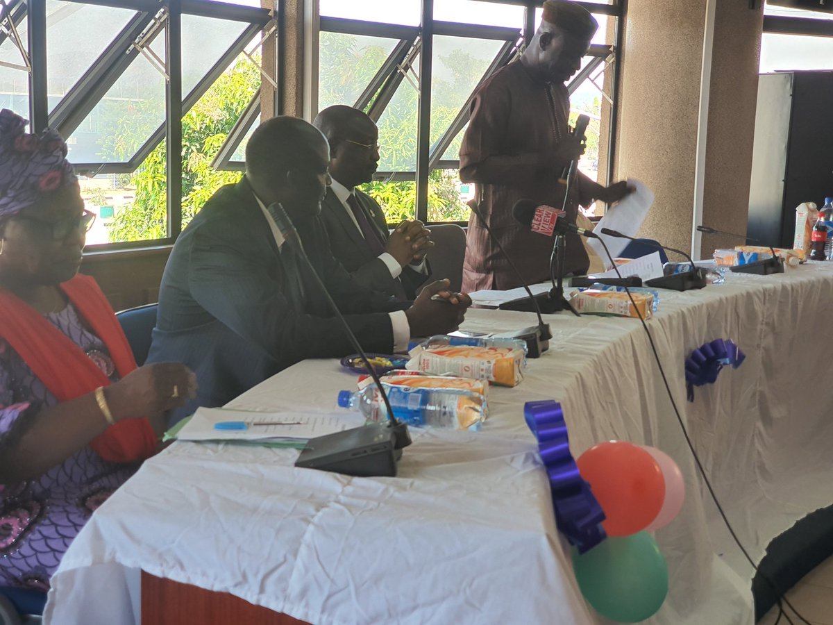 OMYSDNg's tweet photo. As a part of the efforts to ensure youth development becomes as functional as dports development at the @NigeriaFMYS, the Minister, @SundayDareSD, is now inaugurating the Board of the Commonwealth Youth Programme. #RepositionCYP
#CWYouthWorkWeek
#NYP2019 https://t.co/Ir7aEoosh9