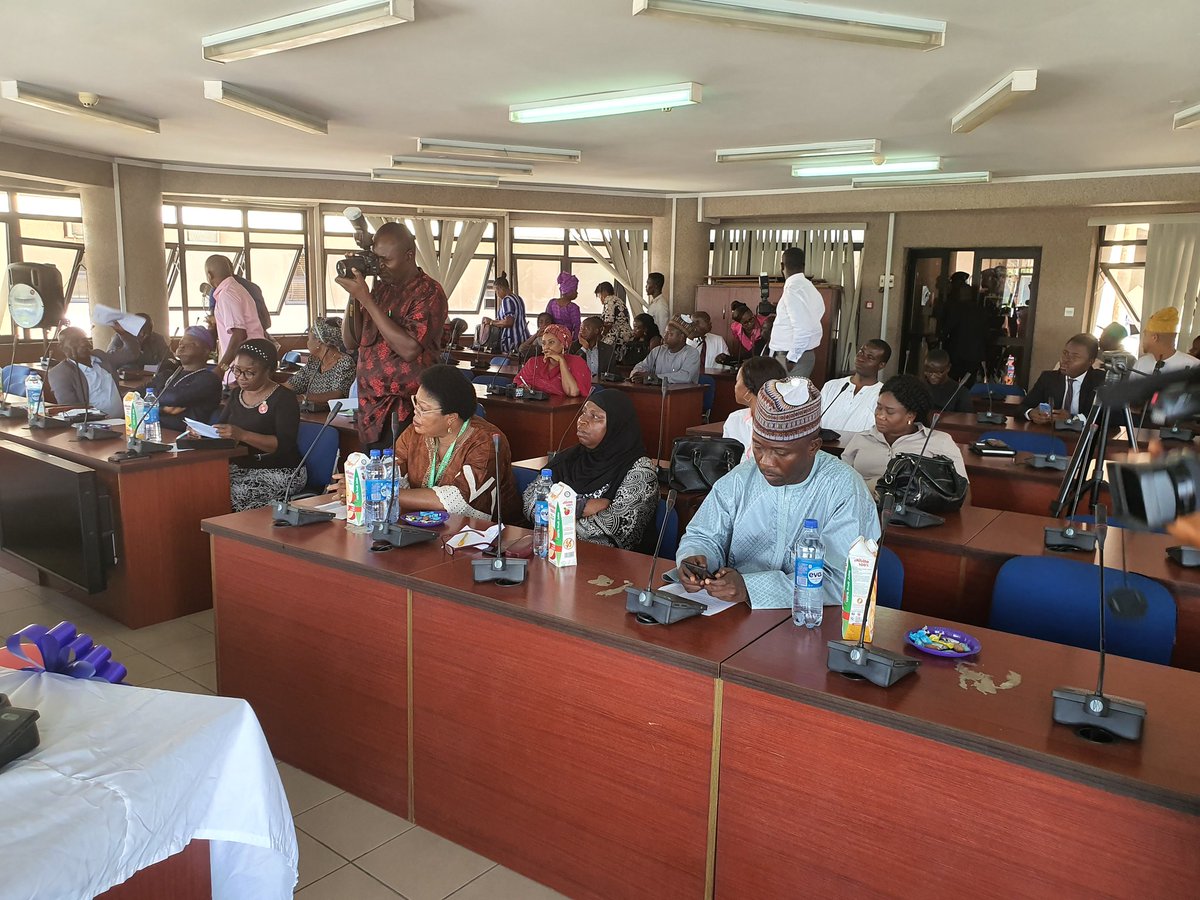 OMYSDNg's tweet photo. As a part of the efforts to ensure youth development becomes as functional as dports development at the @NigeriaFMYS, the Minister, @SundayDareSD, is now inaugurating the Board of the Commonwealth Youth Programme. #RepositionCYP
#CWYouthWorkWeek
#NYP2019 https://t.co/Ir7aEoosh9