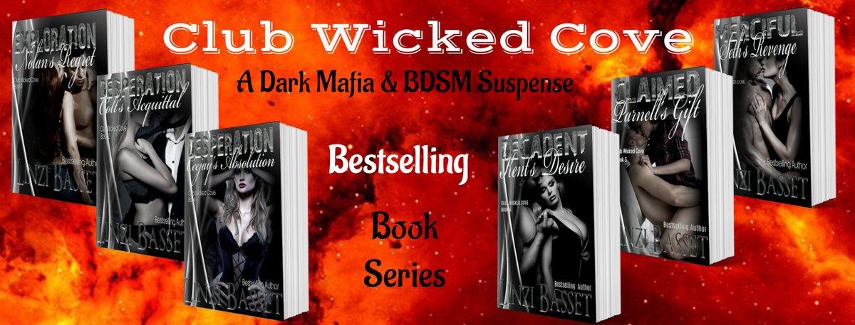 LinziBasset's tweet photo. THIS FALL
Indulge in something as wicked, dark AND hot!

Club Wicked Cove
Meet the six Masters - Each to be challenged in a different way as violence, sex and death scattered their paths to happiness
https://t.co/MnKkEFBwTQ
#EARTG #BESTSELLER #BDSM #LinziB https://t.co/aPpxdsyKzT