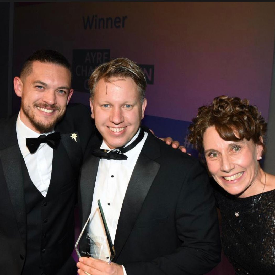 Such a proud moment. @acgarchitects @ayrechamberlaingaunt 

#Inspireawards #Inspire #Businessoftheyear #northhampshire #business #Inspire19 #Basingstoke 
@TommyGentleman @BasingstokeBiz 
Photo from @BasGazette