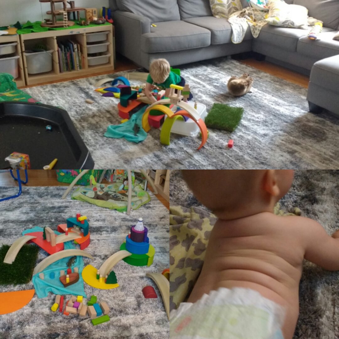 Invitations to play, independent play and baby rolls; just a few things from life #adventuring in November.