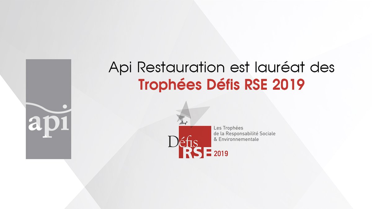 APIRecrute's tweet photo. Bonne nouvelle ! 😍🤗🏆 API, Lauréat des @DefisRse 2019 !

Hier soir,  lors de la cérémonie organisée au Sénat,  nous avons reçu le trophée pour nous récompenser de notre démarche RSE 👍🤩 
.
.
.
#fiers #rse #defisRSE #récompense #apirestauration #reussite https://t.co/SDWbzPy31V