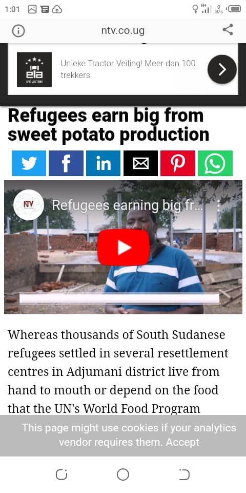 Making a difference for South Sudan refugee communities in Adjumani District, Uganda.