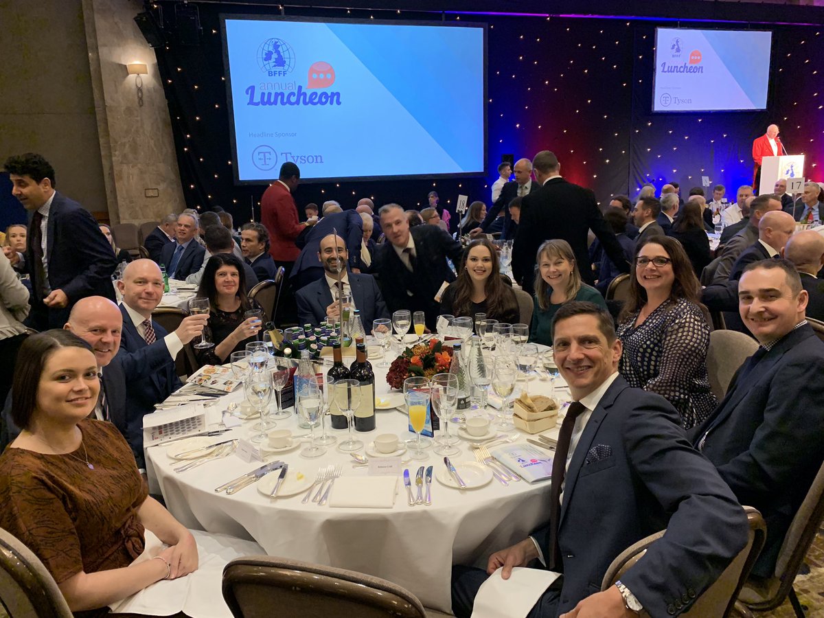 The KK team are here at the BFFF Luncheon looking forward to a lovely meal! If you are here today come and say hello 👋🏻🍴 <a href="/BFFF_Tweets/">The British Frozen Food Federation</a> #bfffluncheon