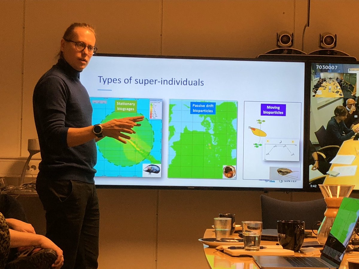 ExposedPw's tweet photo. Great DREAM-MER workshop where Raymond Nepstad presents recent developments for #modelling #producedwater #discharges, organism #exposure and #environmental risk. @SINTEF_Ocean https://t.co/t0GaeR6I8X