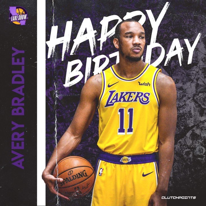 Join Lakeshow in wishing Avery Bradley a happy 29th birthday!    