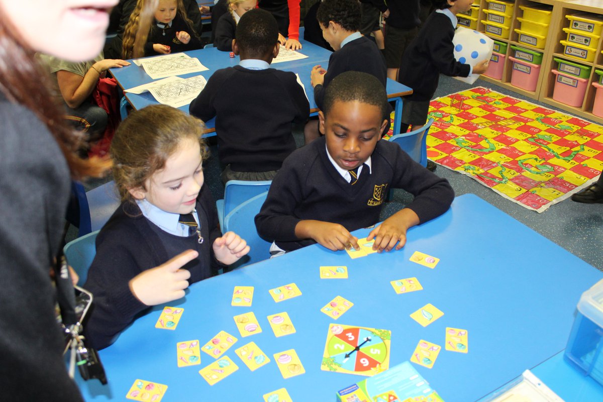 StSebastiansPri's tweet photo. #Sebsy2 enjoying games to warm up their maths brains this morning. #Sebsmaths #LCQM #Mathsbreakfast https://t.co/pLeJC7jIFg
