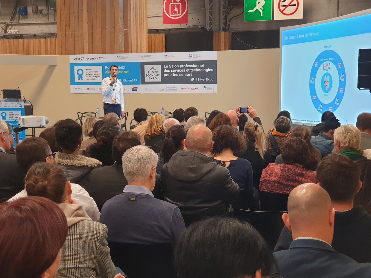 Conférence animée par Benjamin Guiborel - Directeur Marketing AXEO Services - sur le salon des SAP : la digitalisation sur le marché des services à la personne. Découvrez les nouveaux enjeux et les nouveaux modes de consommation. #SalonSAP #AXEOServices