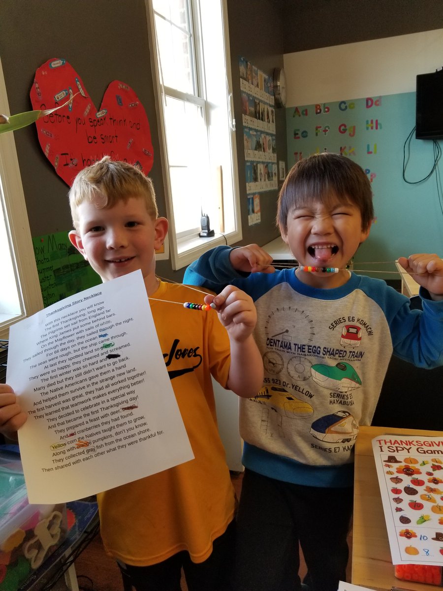 MrsTonya_LPS's tweet photo. Check out Kindy's Thanksgiving story necklaces! Each bead represents part of the story leading to the first Thanksgiving! Quiz your little one! You may be surprised at what they know! https://t.co/RBDfzVuhAX