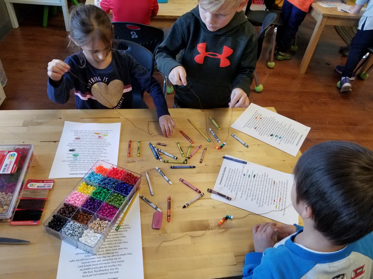 MrsTonya_LPS's tweet photo. Check out Kindy's Thanksgiving story necklaces! Each bead represents part of the story leading to the first Thanksgiving! Quiz your little one! You may be surprised at what they know! https://t.co/RBDfzVuhAX