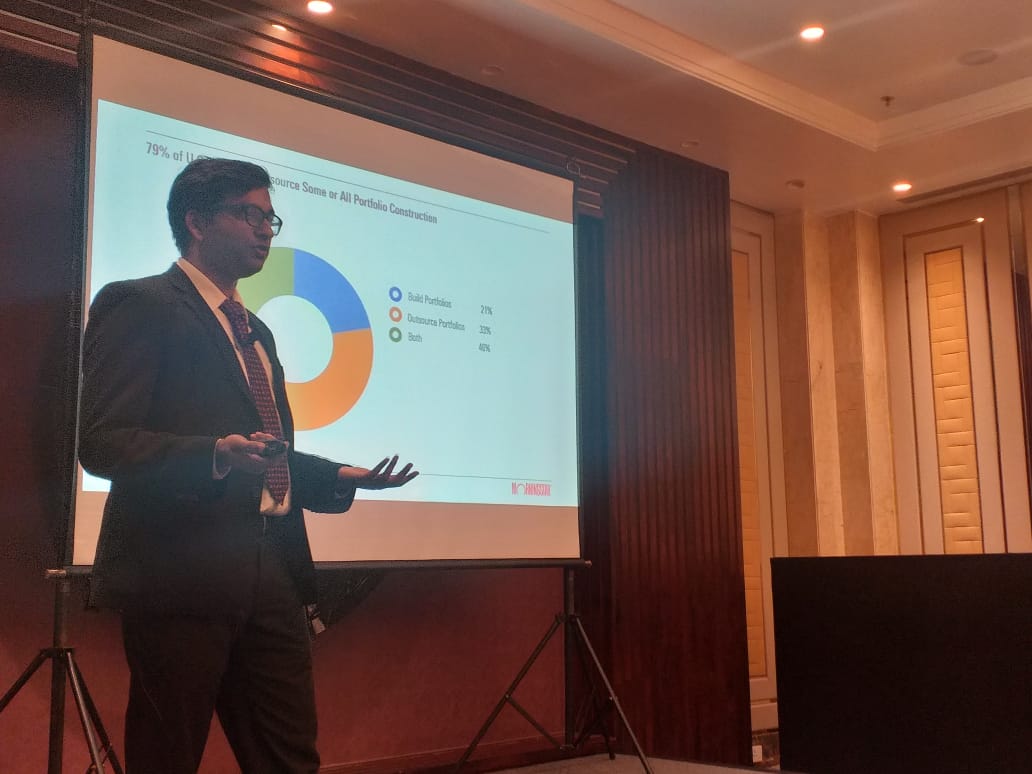 in_morningstar's tweet photo. "Approximately 79% of U.S. #advisers are outsourcing some or all #portfolio construction activities to professional managers," said Vishweshwarayya K at the Morningstar Advisor Forum.
#MorningstarIndia #AdvisorForum https://t.co/o4VmeDTuWD