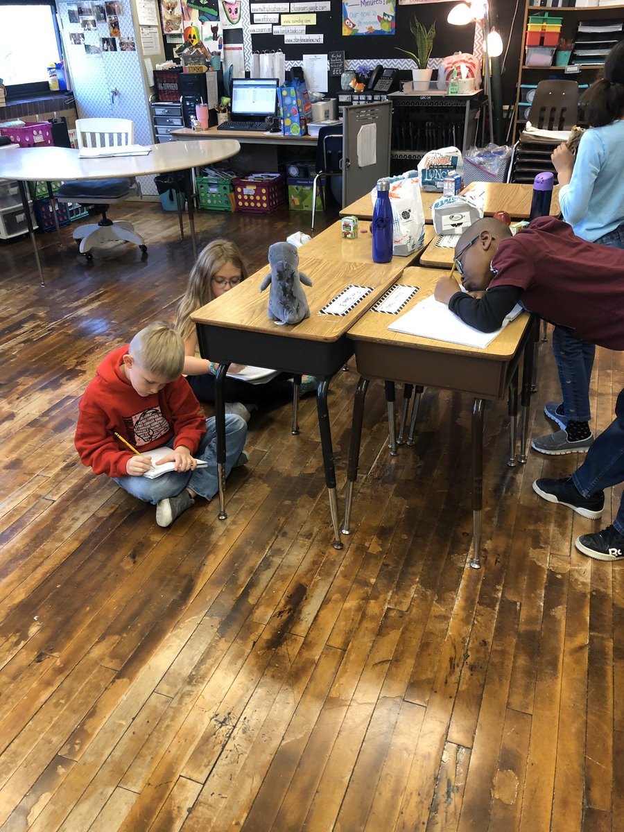 The chairs have resigned!!! They’re tired of being treated poorly! I hope our third graders can persuade them to come back, we need them! #igtbac #kidsdeserveit #WritingPrompts #WritingCommunity #authenticwriting