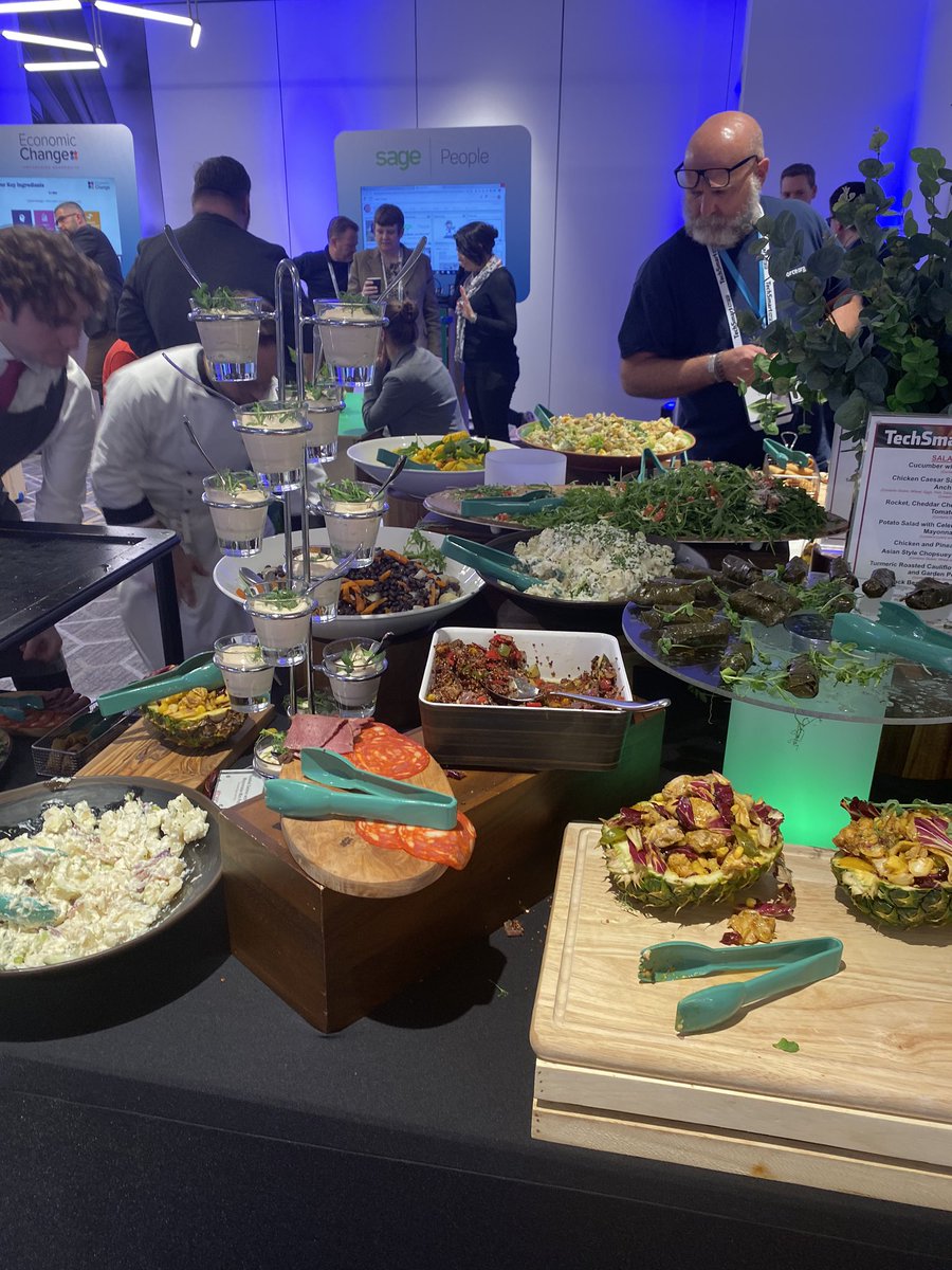 cantarus's tweet photo. We’ve had a great day so far but we’re looking forward to digging into this lunch! #TechSmartNFP https://t.co/N6we4jvzib
