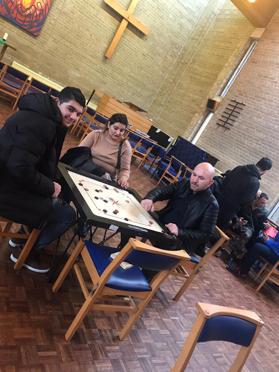 imocharity's tweet photo. Our #Carrom & #Chat at #ArcProject today. We discussed challenges and facing barriers. Tips on how to overcome and look after our wellbeing. Good open discussions on #SuicidePrevention and where to go for help. Thanks to @HealthierLSC for funding this project. #talk #awareness https://t.co/iOQ8ujzjtu