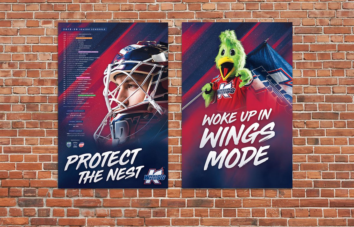 The first snow has fallen, Kalamazoo is icing over, and we’ve officially entered Wings Mode.

See our work for the Kalamazoo Wings Hockey Club here: newhallklein.com/work/k-wings