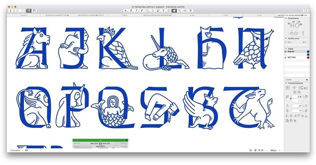 pampatype's tweet photo. How stimulating it's to work with talented artists. 😎😀 Here some #initials made by #JulieLuzoir for our #CathedralProject. ⛪ More soon!
.
.
.
#NouvelleEtiquette @FrancisRamel #PampaType @alelocelso #typography #typefaces https://t.co/VcjaYB0Rav